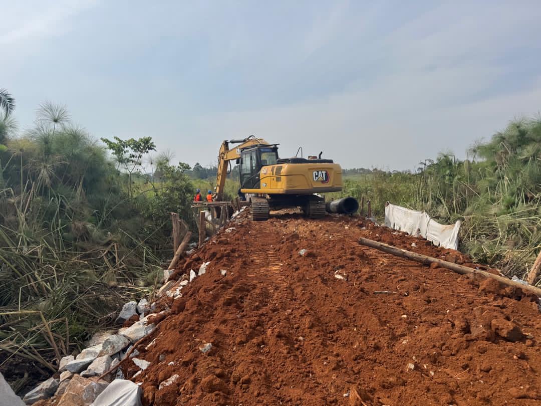 Kingfisher feederline road construction